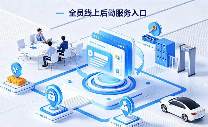 智慧后勤提升员工服务体验,构建面向全员的线上后勤服务入口(图1) 智慧后勤提升员工服务体验,构建面向全员的线上后勤服务入口(图1)