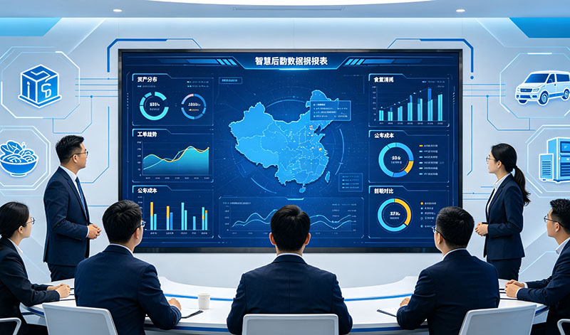 智慧后勤数据分析报表，用数据驱动后勤管理科学决策(图1)